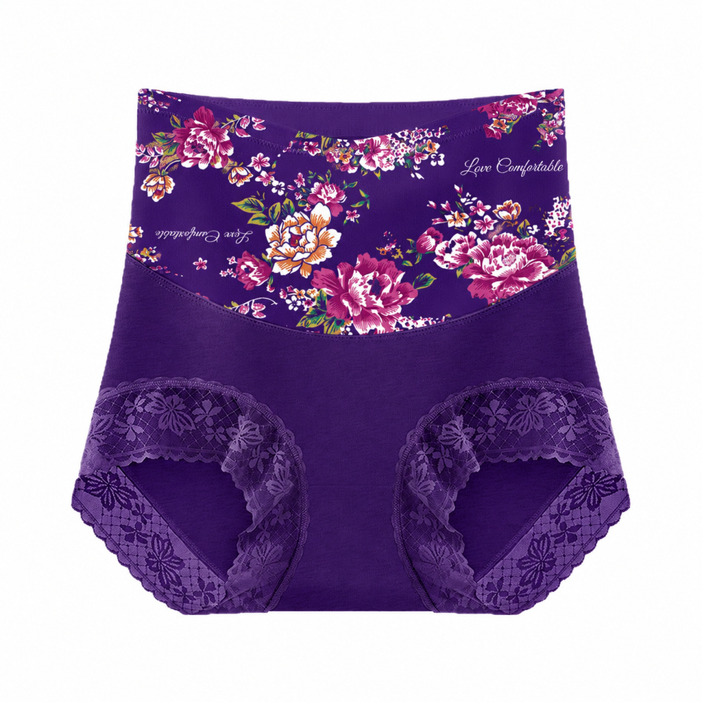 Soft Stretch Floral Lace Briefs