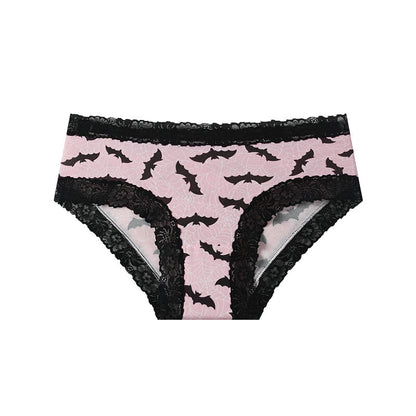 3/9-Pack Halloween Lace Brief Panties
