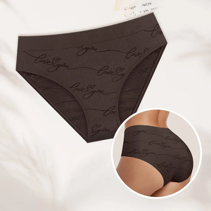 5-Pack Seamless Printed Low Rise Panties