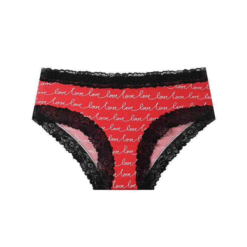 3/9-Pack Halloween Lace Brief Panties