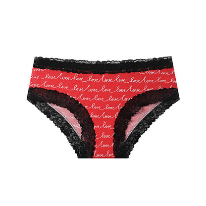 3/9-Pack Halloween Lace Brief Panties