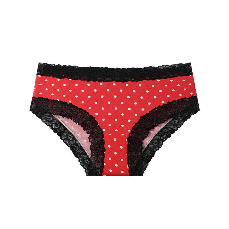 3/9-Pack Halloween Lace Brief Panties