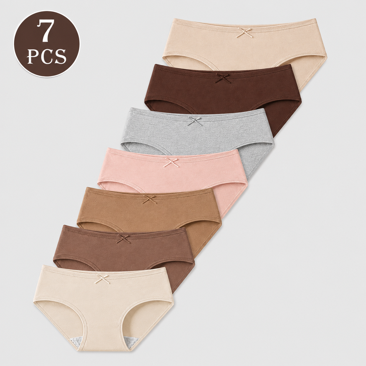 7-Pack Soft Cotton Everyday Briefs