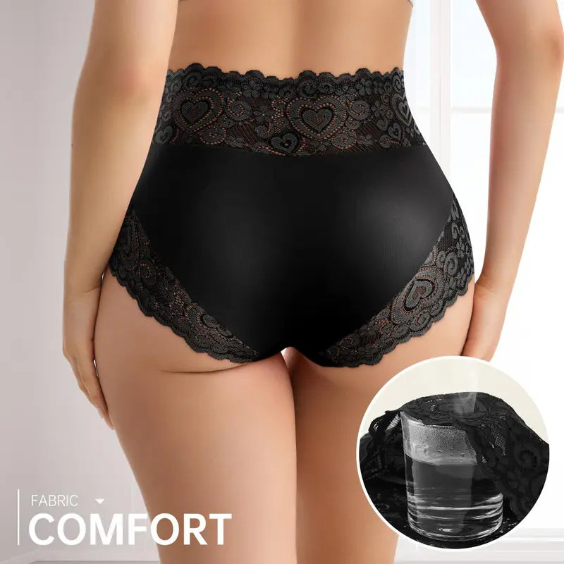 5-Pack Mid Waisted Lace Panties