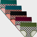 High Waisted Cotton Panties 5-Pack