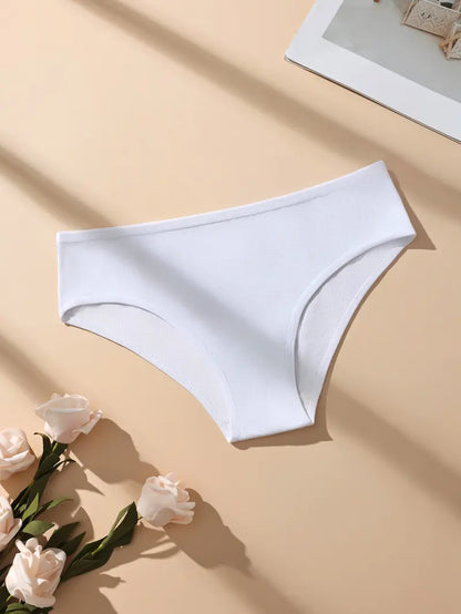 5-Pack – Soft Breathable Briefs Cotton Panties