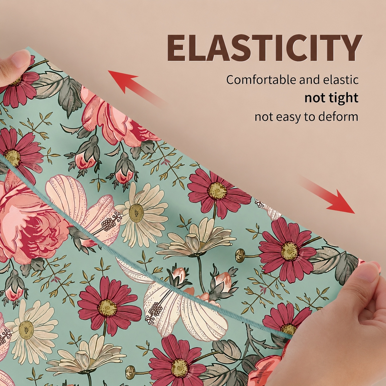 5-Pack Floral High-Waist Briefs