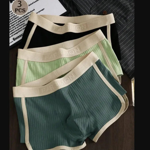3-Pack Men's Soft Boxer Briefs