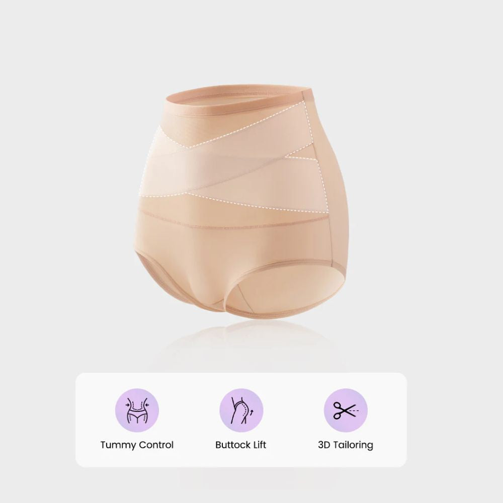 4/7-Pack High-Waist Tummy Control Seamless Shaping Panties
