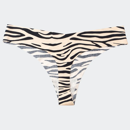 6-Pack Leopard Print Seamless  Panties