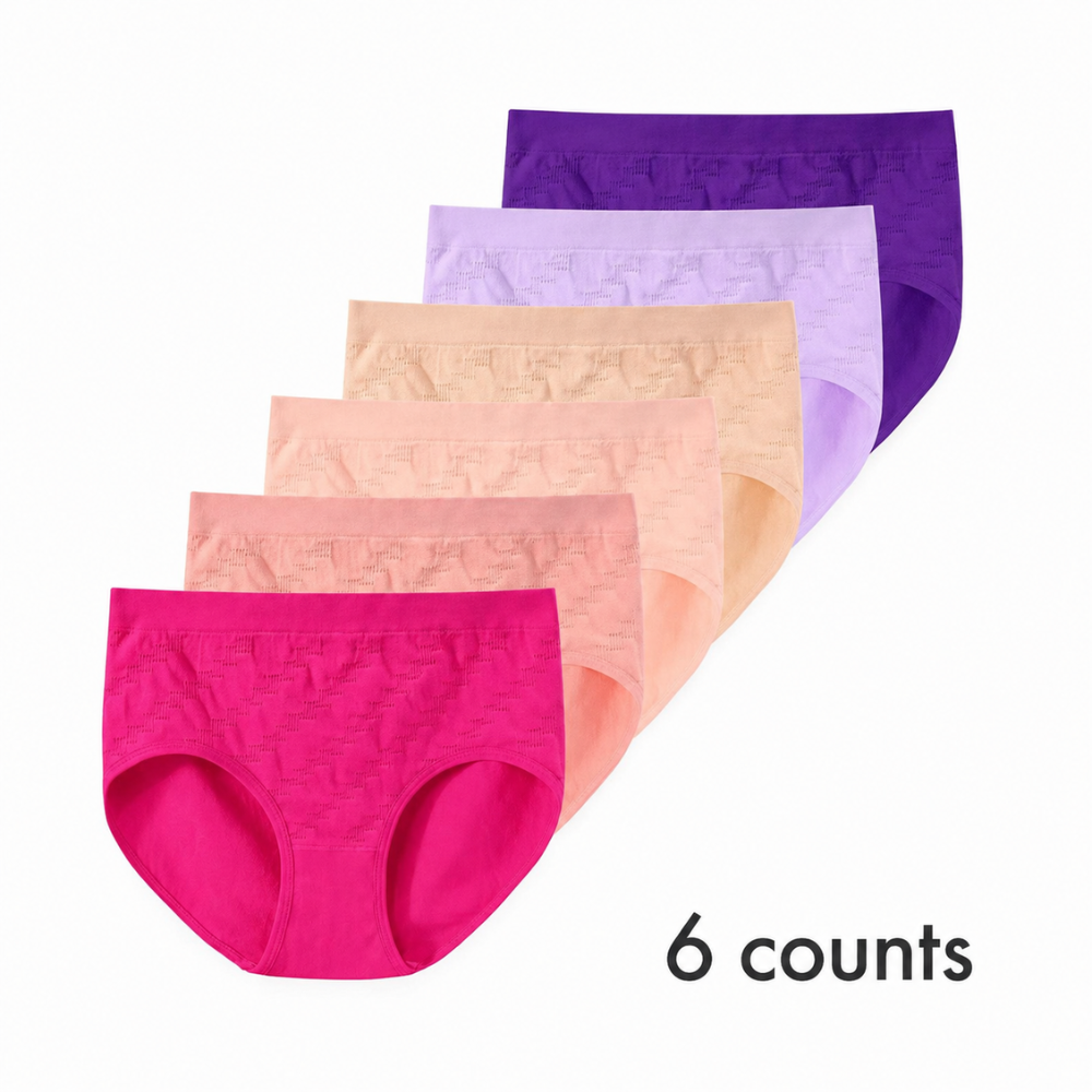 6-Pack Seamless Cotton Briefs
