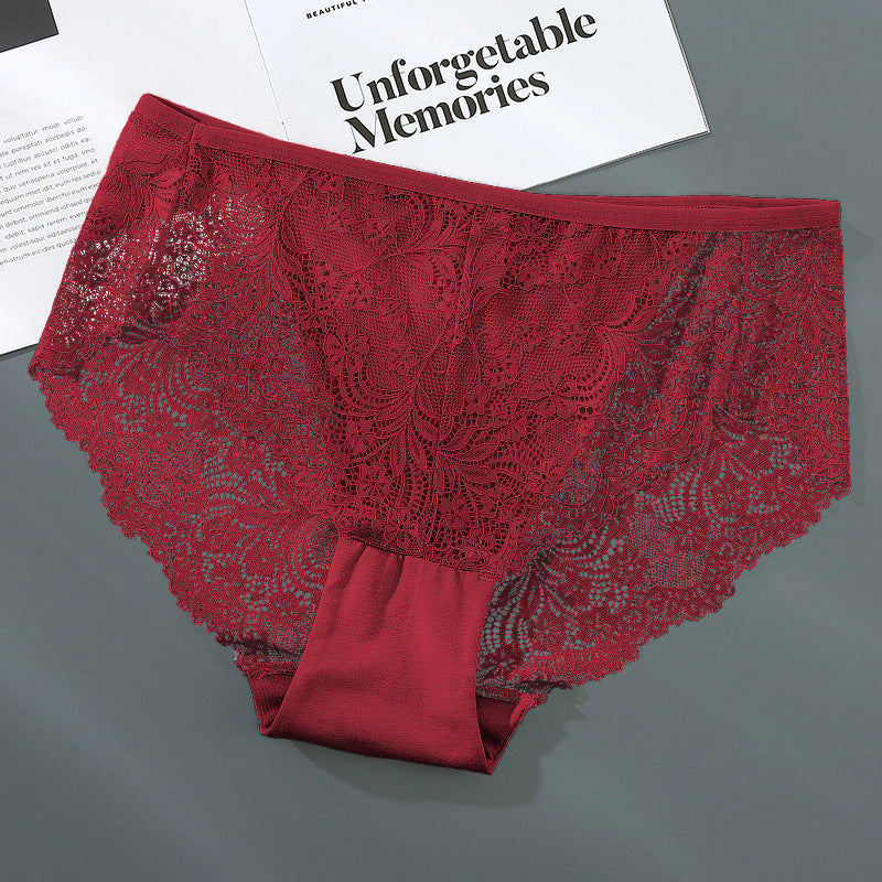 7/8-Pack Soft Breathable Lace Tummy Control Briefs