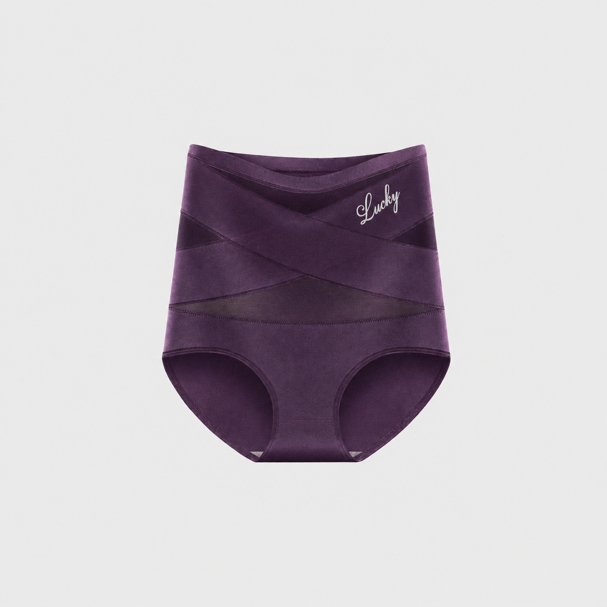 4/7-Pack Plus Size High-Waist Tummy Control Seamless Panties