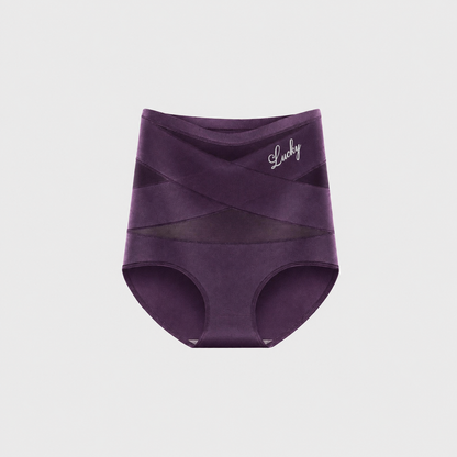 4/7-Pack Plus Size High-Waist Tummy Control Seamless Panties