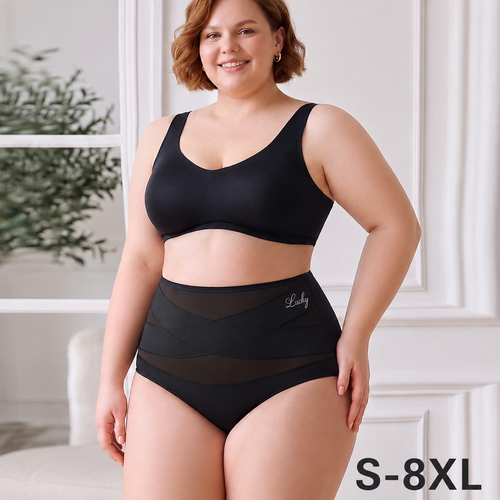 4/7-Pack High-Waist Tummy Control Seamless Shaping Panties