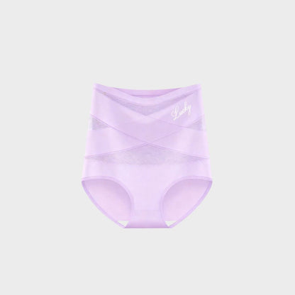 4/7-Pack Plus Size High-Waist Tummy Control Seamless Panties