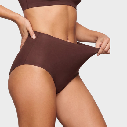 5-Pack High-Waisted Seamless No Show Briefs