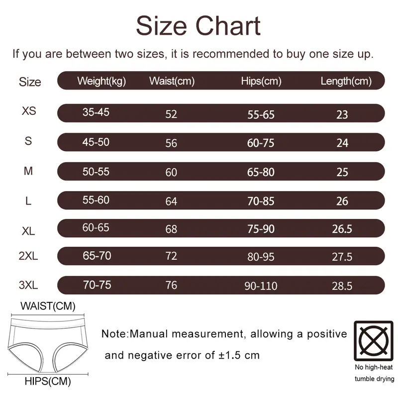High-Waisted Cotton Tummy Control Panties 4/6/8/10-Pack