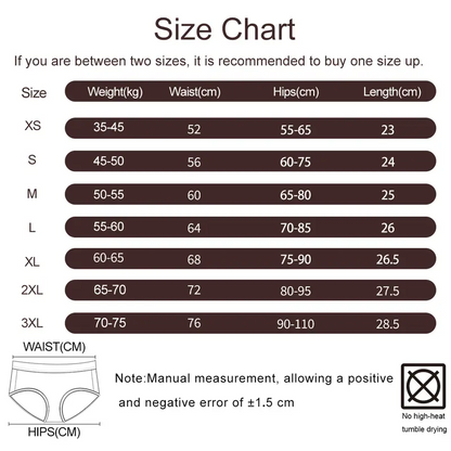 4/6/8/10-Pack High-Waisted Cotton Tummy Control Panties