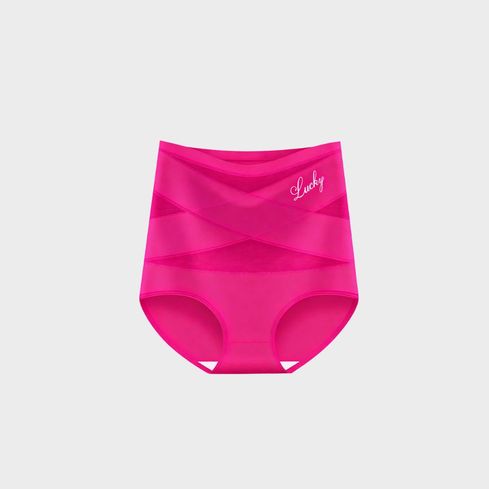 4/7-Pack Plus Size High-Waist Tummy Control Seamless Panties