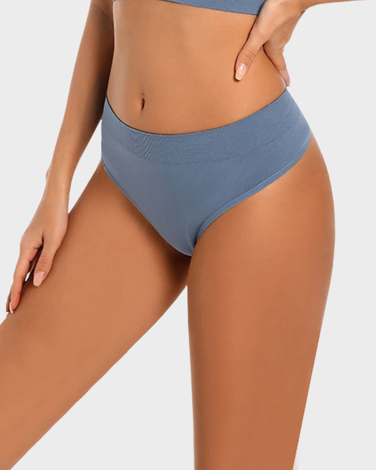 9-Pack Second Skin Seamless Thongs