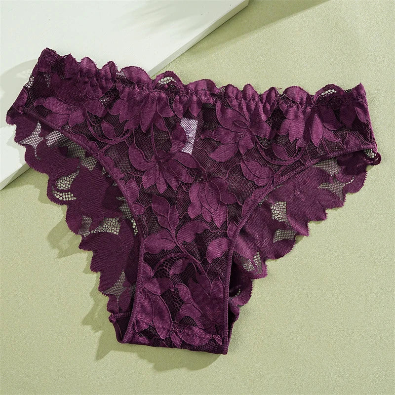 Floral Lace Panty Set – Breathable Everyday Comfort