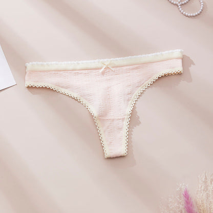 5-Pack Floral Lace-Trim Bikini Briefs