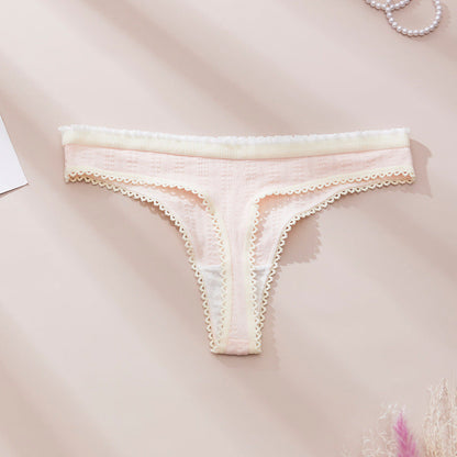 5-Pack Floral Lace-Trim Bikini Briefs