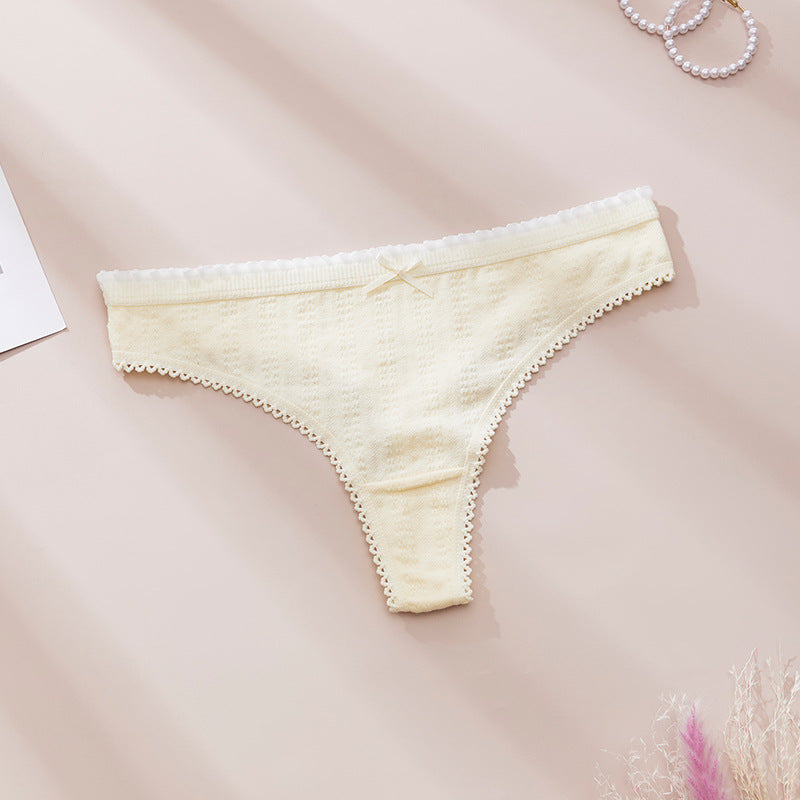 5-Pack Floral Lace-Trim Bikini Briefs