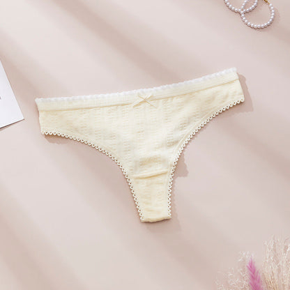 5-Pack Floral Lace-Trim Bikini Briefs