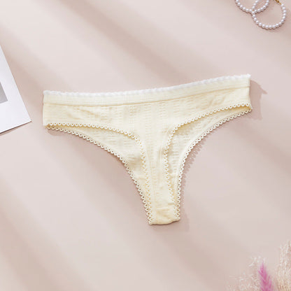 5-Pack Floral Lace-Trim Bikini Briefs