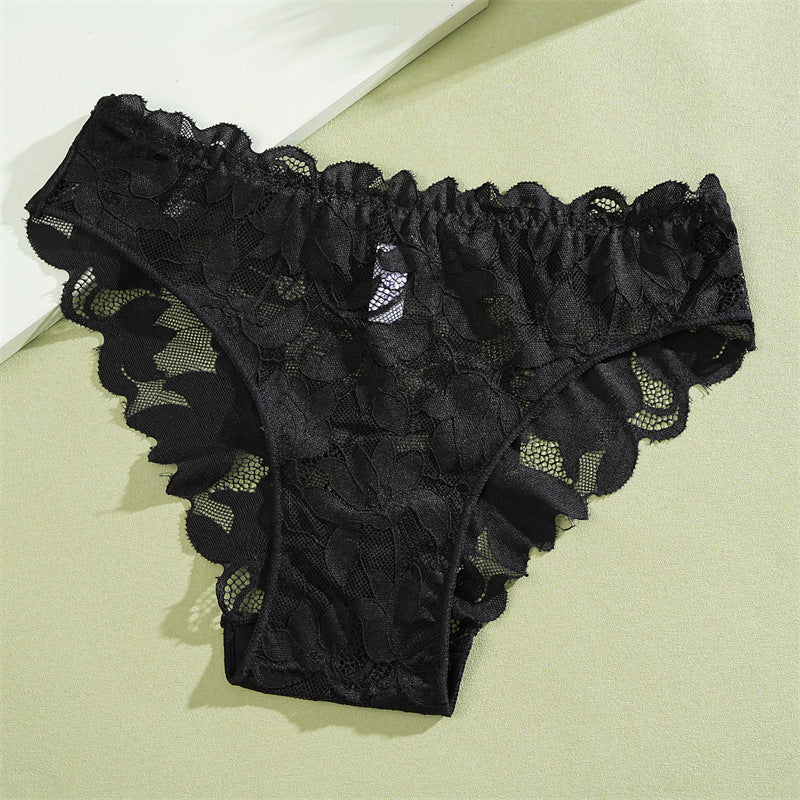 Floral Lace Panty Set – Breathable Everyday Comfort