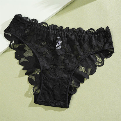 5-Pack Floral Lace Panty Set – Breathable Everyday Comfort