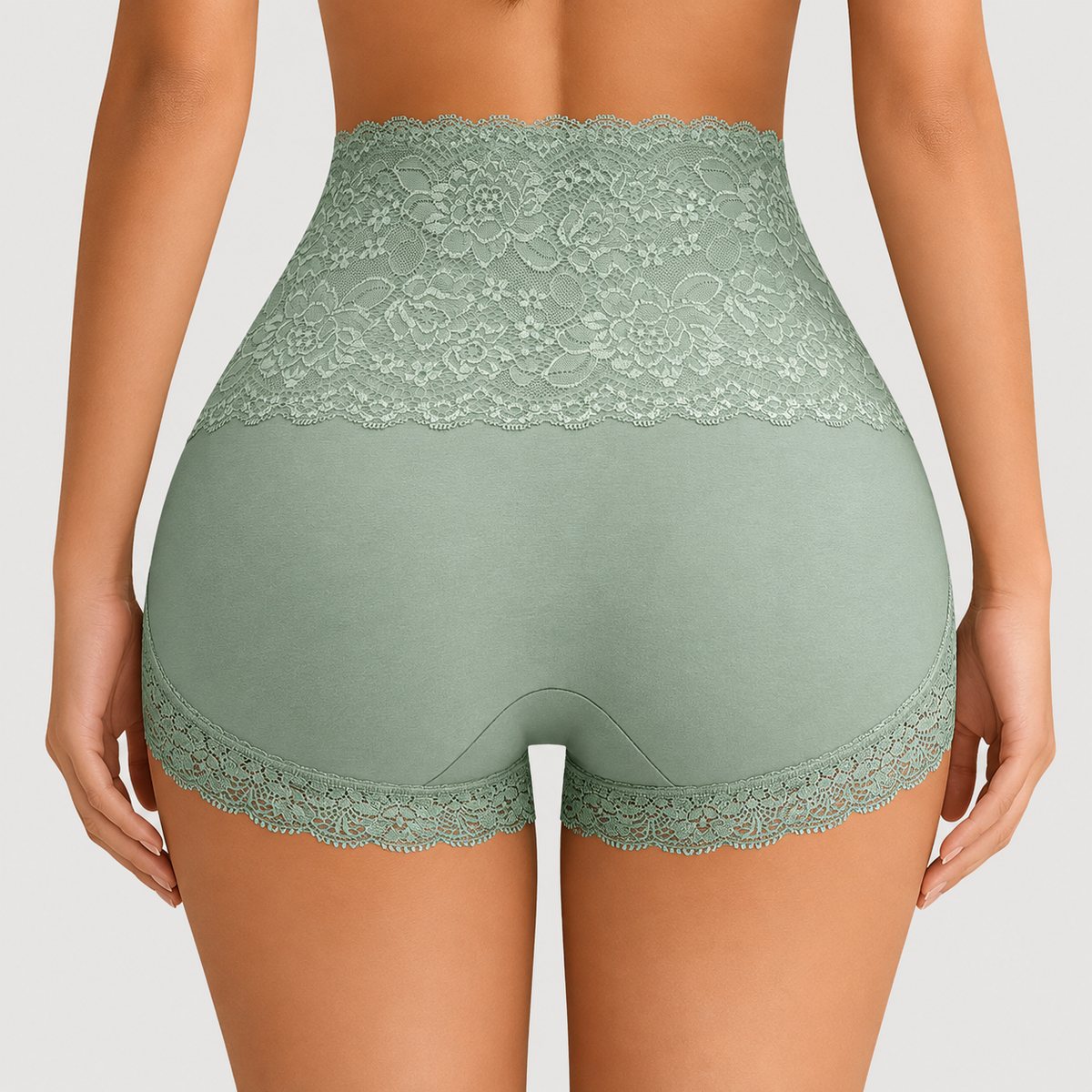 6-Pack Comfort Lace High Waisted Underwear